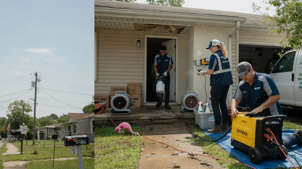 Storm Damage Water Removal in Cerro Gordo, IL near me